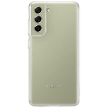 Чехол-накладка Premium Clear Cover для Samsung Galaxy S21 FE (G990) EF-QG990CTEGRU - Transparent: фото 1 из 5