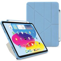 Чехол Pipetto Origami No3 Pencil Case для Apple iPad 10.9 (2022) / iPad 11 (2025) P053-54-V - Light Blue: фото 1 из 9