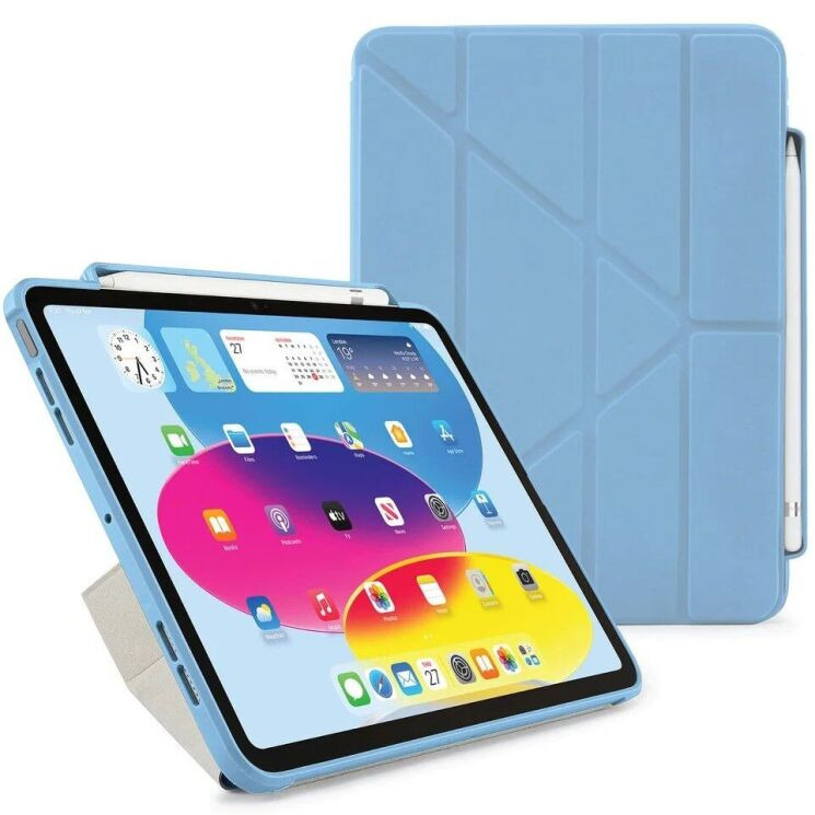 Чехол Pipetto Origami No3 Pencil Case для Apple iPad 10.9 (2022) / iPad 11 (2025) P053-54-V - Light Blue (306486TT) Чехол Pipetto Origami No3 Pencil Case для Apple iPad 10.9 (2022) / iPad 11 (2025) P053-54-V - Light Blue: фото 1 из 9
