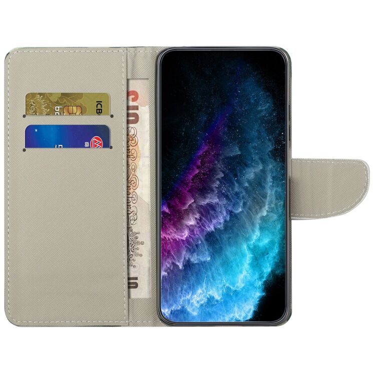 Чохол з малюнком Deexe Color Wallet для Motorola Moto G06 - Sparkling Butterfly: фото 2 з 5
