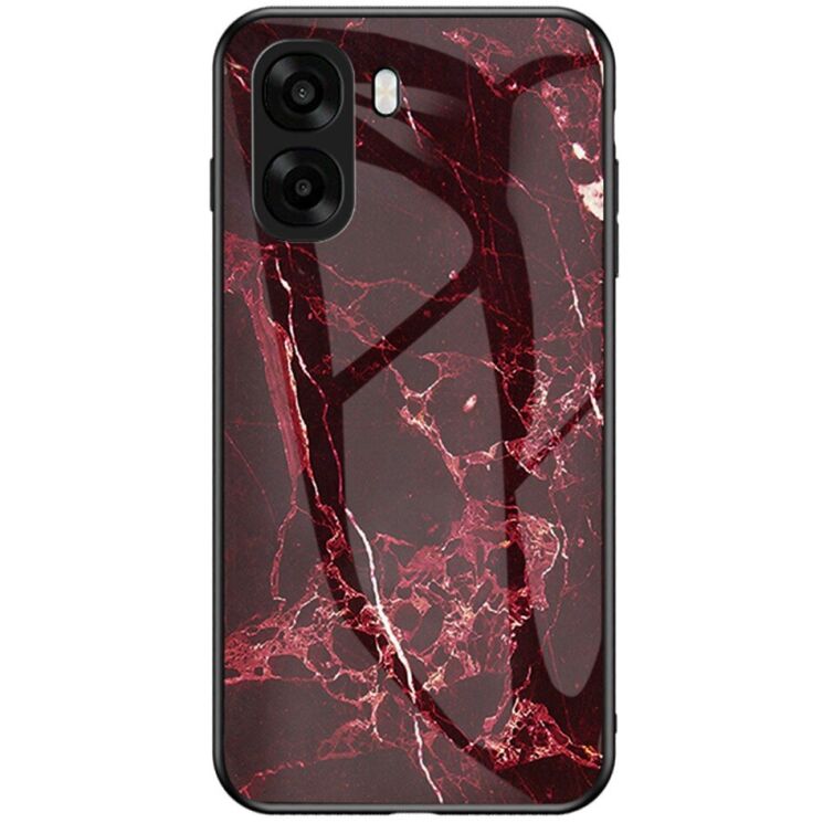Чехол с рисунком Deexe Gradient Pattern для OPPO A6x - Red: фото 1 из 8