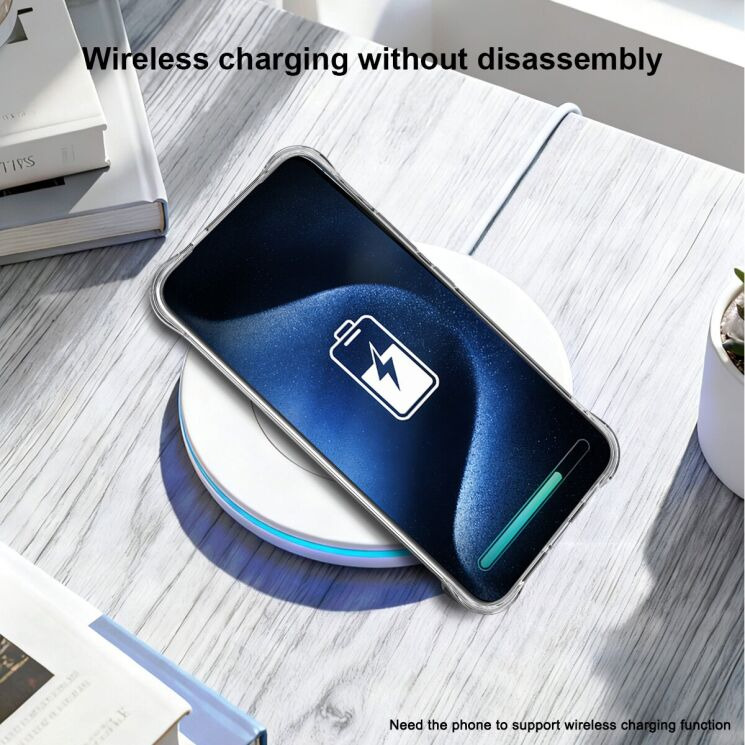 Чехол с усиленными углами IMAK Airbag MAX Case для Realme 16 Pro - Transparent: фото 7 из 8