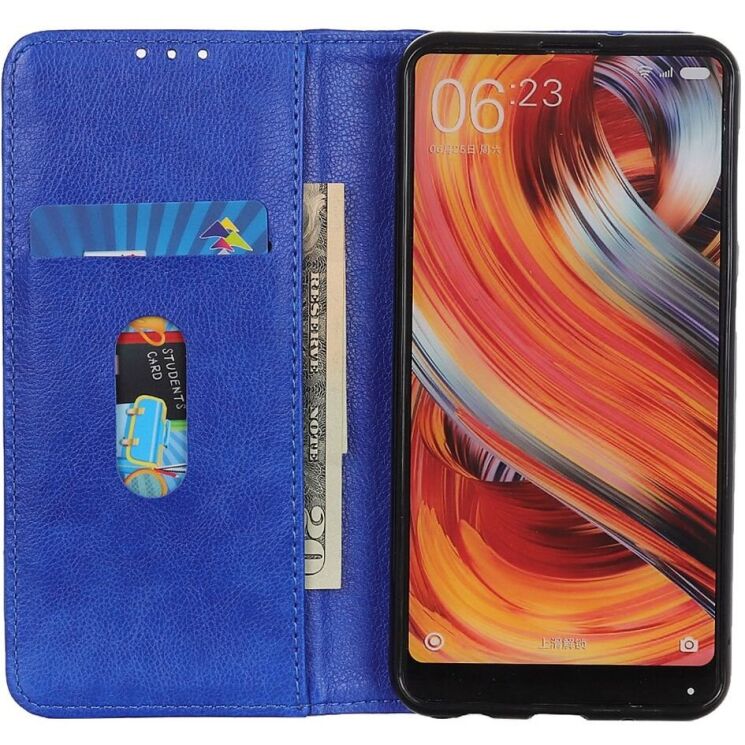 Чехол UniCase Book Series для Xiaomi Redmi Note 14 Pro - Blue: фото 2 из 7