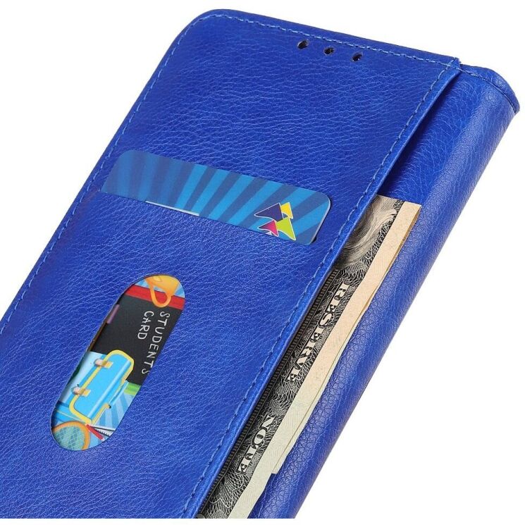 Чехол UniCase Book Series для Xiaomi Redmi Note 14 Pro - Blue: фото 5 из 7