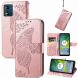 Чехол UniCase Butterfly Pattern для Motorola Moto E13 - Rose Gold (320122RG). Фото 6 из 10