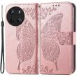 Чехол UniCase Butterfly Pattern для Realme 11 4G - Rose Gold (343912RG)