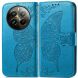 Чехол UniCase Butterfly Pattern для Realme 12 / 12 Plus - Blue (355507L). Фото 1 из 8