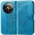 Чехол UniCase Butterfly Pattern для Realme 12 / 12 Plus - Blue: фото 1 из 8
