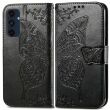 Чехол UniCase Butterfly Pattern для Samsung Galaxy S24 FE (S721) - Black (367533B)
