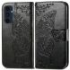 Чехол UniCase Butterfly Pattern для Samsung Galaxy S24 FE (S721) - Black (367533B). Фото 1 из 11