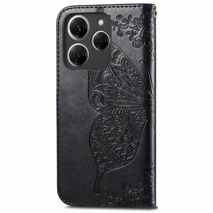 Чохол UniCase Butterfly Pattern для TECNO Spark 20 Pro - Black: фото 5 з 8