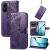 Чохол UniCase Butterfly Pattern для Xiaomi Poco X7 Pro - Dark Purple: фото 1 з 11