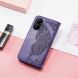 Чохол UniCase Butterfly Pattern для Xiaomi Poco X7 Pro - Dark Purple (371771DV). Фото 6 з 11