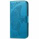 Чехол UniCase Butterfly Pattern для Xiaomi Redmi Note 14 Pro 5G - Blue (373123L). Фото 4 из 9