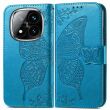 Чехол UniCase Butterfly Pattern для Xiaomi Redmi Note 14 Pro 5G - Blue (373123L)