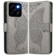 Чехол UniCase Butterfly Pattern для ZTE Blade A35 / Blade A55 - Grey: фото 1 из 6