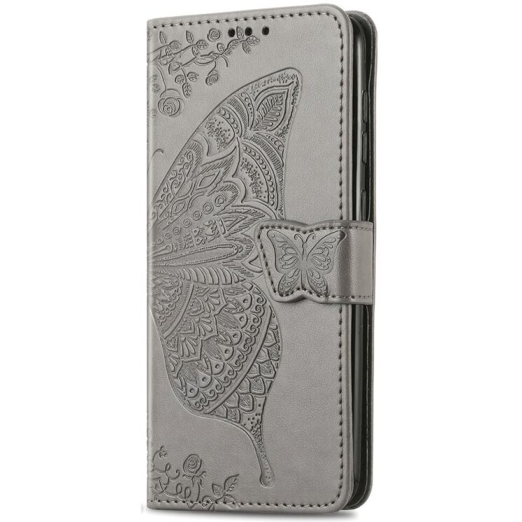 Чехол UniCase Butterfly Pattern для ZTE Blade A35 / Blade A55 - Grey: фото 5 из 6