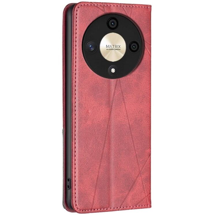 Чехол UniCase Geometric Pattern для Honor Magic 6 Lite - Red: фото 4 из 7