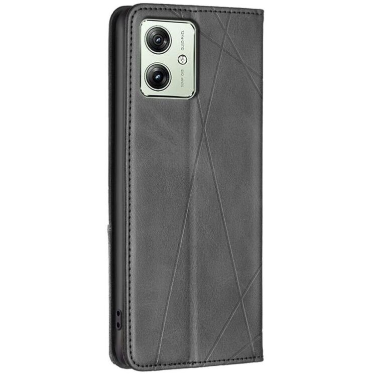 Чехол UniCase Geometric Pattern для Motorola Moto G54 / G54 Power - Black: фото 3 из 8