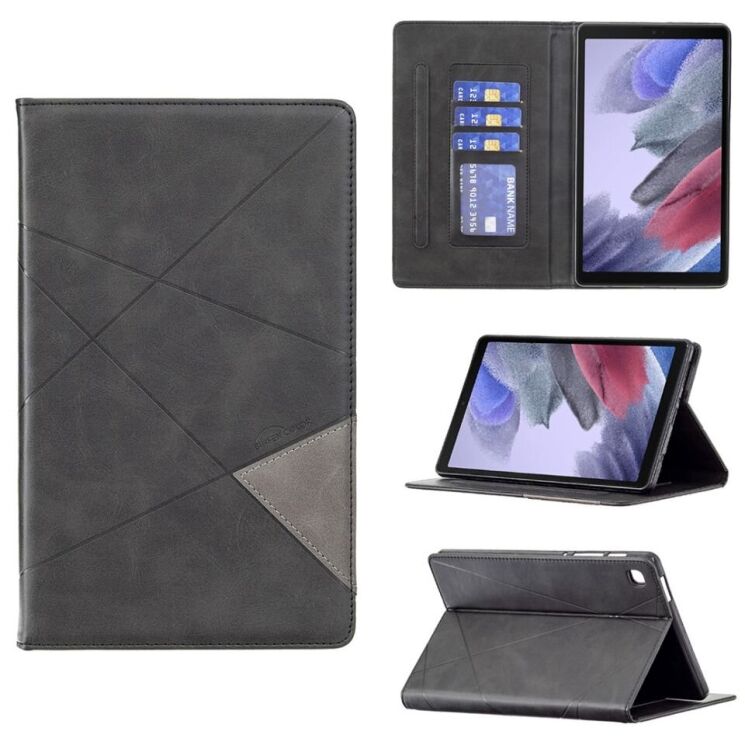Чехол UniCase Geometric Style для Samsung Galaxy Tab A7 Lite (T220/T225) - Black: фото 1 из 8