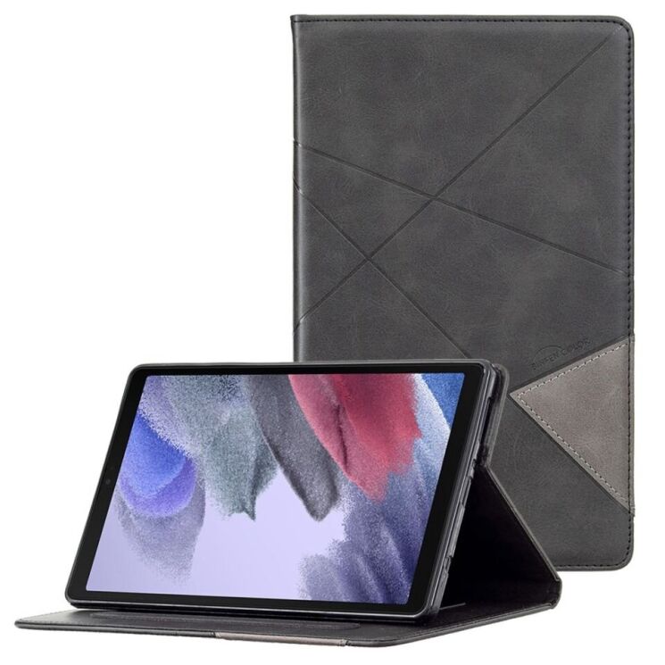 Чехол UniCase Geometric Style для Samsung Galaxy Tab A7 Lite (T220/T225) - Black: фото 2 из 8
