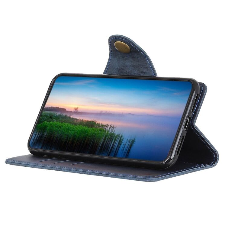 Чехол UniCase Vintage Wallet для ZTE Blade A7s - Blue: фото 5 из 13