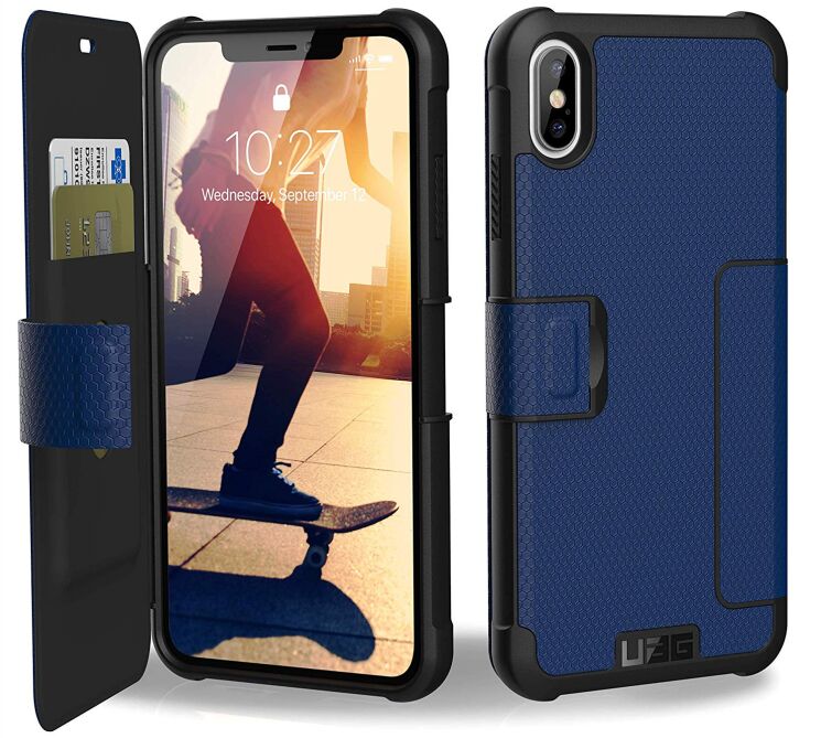 Чехол URBAN ARMOR GEAR Metropolis для iPhone XS Max - Cobalt: фото 1 из 9