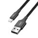 Дата-кабель Baseus Fast 4-in-1 Lightning(2)+Type-C+MicroUSB (3.5A, 1.2m) CA1T4-A01 - Black (895661B). Фото 7 з 20