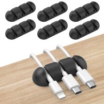Тримач для кабелів AHASTYLE WE31 Cable Organizer - Black: фото 1 з 6