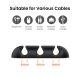 Тримач для кабелів AHASTYLE WE31 Cable Organizer - Black (995906B). Фото 3 з 6