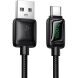 Кабель Hoco U146 Mundo USB to Type-C 36W (3A, 1.2m) - Black (896475B). Фото 1 из 9