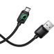 Кабель Hoco U146 Mundo USB to Type-C 36W (3A, 1.2m) - Black (896475B). Фото 5 из 9
