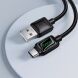 Кабель Hoco U146 Mundo USB to Type-C 36W (3A, 1.2m) - Black (896475B). Фото 8 из 9