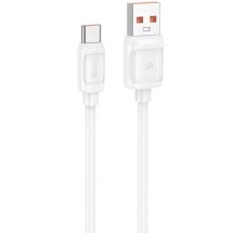 Кабель Hoco X115 USB to Type-C (100W, 1m) - White: фото 1 з 6