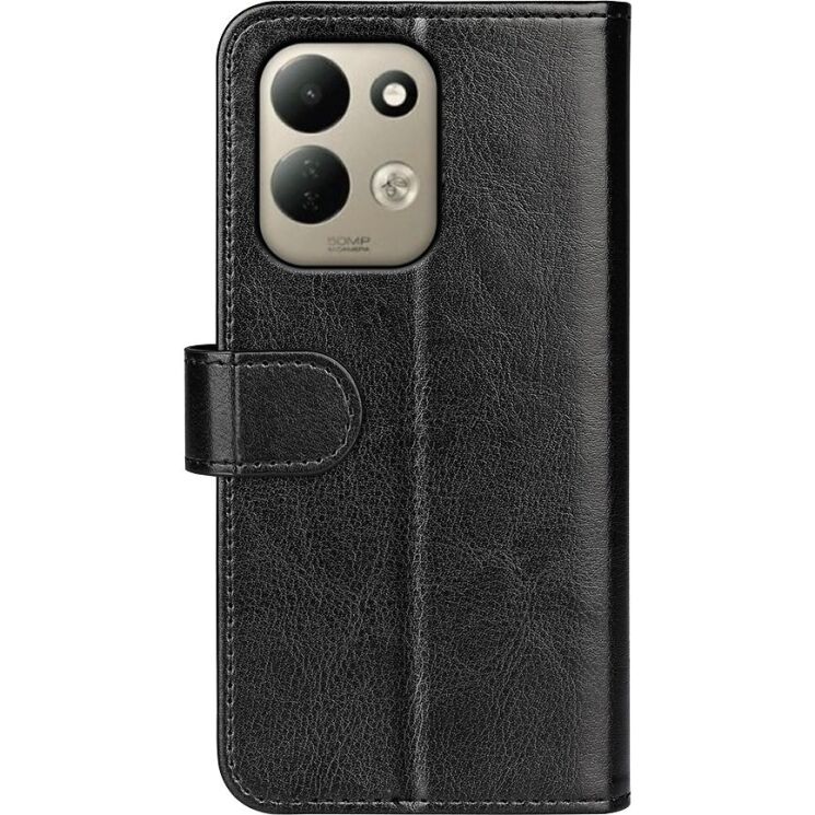 Класичний чохол-книжка Deexe Wallet Style для Xiaomi Poco C95 Pro - Black (429203B) Класичний чохол-книжка Deexe Wallet Style для Xiaomi Poco C95 Pro - Black: фото 6 з 7