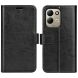 Класичний чохол-книжка Deexe Wallet Style для Xiaomi Poco C95 Pro - Black (429203B). Фото 1 з 7