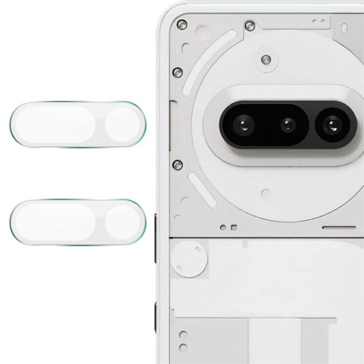 Комплект захисних стекол IMAK Camera Lens Protector для Nothing Phone (3a): фото 1 из 8