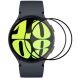 Комплект защитного стекла ENKAY 9H Watch Glass для Samsung Galaxy Watch 6 / 7 (44mm) - Black (334710B). Фото 1 из 8