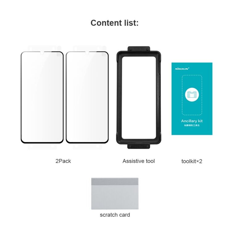 Комплект захисних плівок (2 шт) NILLKIN Impact Resistant Curved Film для Samsung Galaxy S22 Plus - Black: фото 19 з 20
