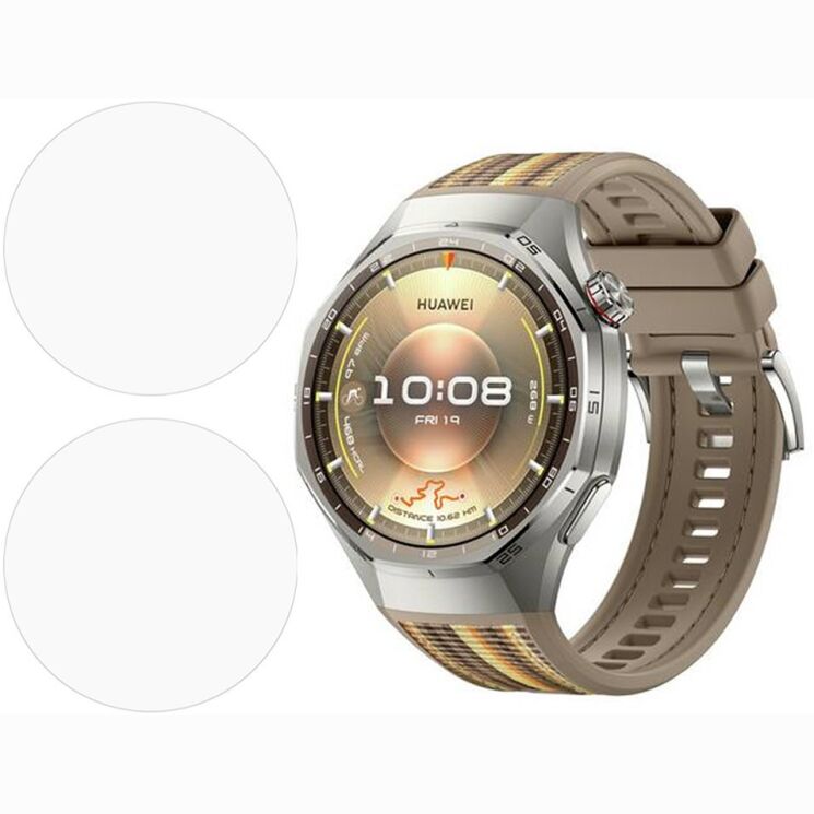 Комплект защитных пленок Deexe Clear Film для Huawei Watch GT 6 Pro (46mm) (423404) Комплект защитных пленок Deexe Clear Film для Huawei Watch GT 6 Pro (46mm): фото 1 из 6