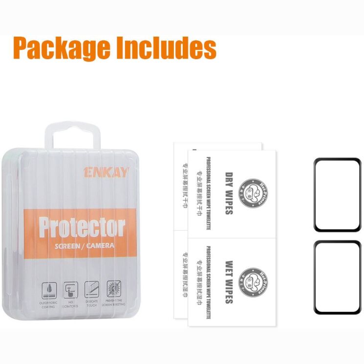 Комплект защитных пленок ENKAY Protector Film для Xiaomi Smart Band 10 Pro - Black (413003B) Комплект защитных пленок ENKAY Protector Film для Xiaomi Smart Band 10 Pro - Black: фото 7 из 7