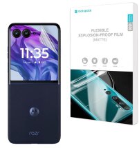 Комплект защитных пленок на внешний экран (2шт) RockSpace Explosion-Proof Matte для Motorola Razr 50 Ultra: фото 1 из 1