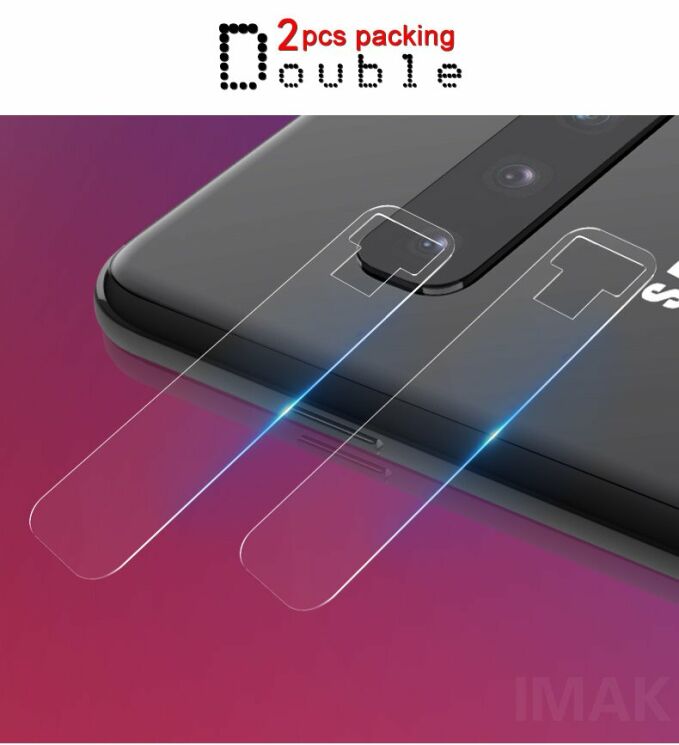 Комплект защитных стекол IMAK Camera Lens Protector для Samsung Galaxy S10 Plus (G975): фото 11 из 14