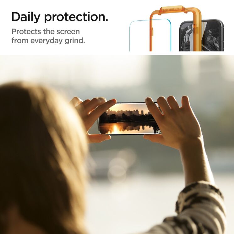 Комплект защитных стекол Spigen (SGP) GLAS.tR AlignMaster для Google Pixel 8A: фото 9 из 11