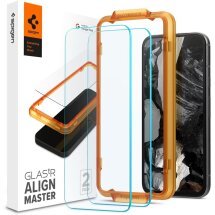 Комплект защитных стекол Spigen (SGP) GLAS.tR AlignMaster для Google Pixel 8A: фото 1 из 11