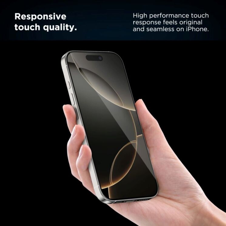 Комплект захисних стекол Tech-Protect 5D Quick Set + для Apple iPhone 16 Pro - Black: фото 5 з 6