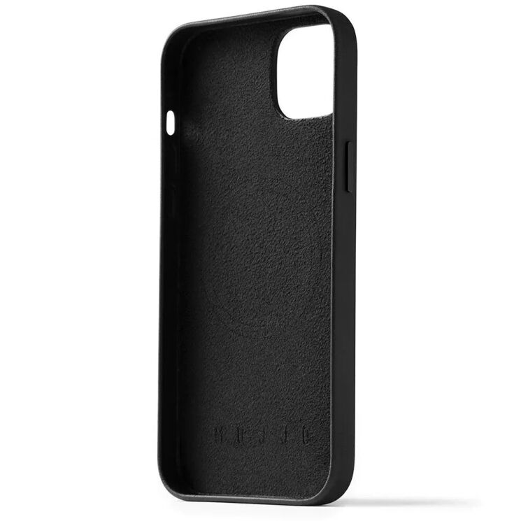 Кожаный чехол MUJJO Full Leather для Apple iPhone 14 Plus / 15 Plus - Black: фото 2 из 14