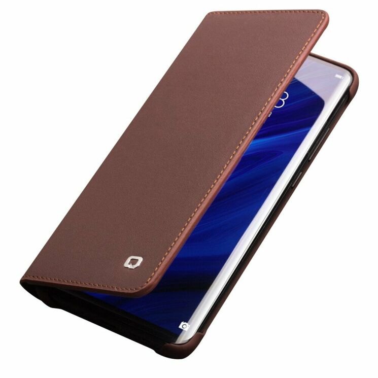 Кожаный чехол QIALINO Classic Case для Huawei P30 Pro - Coffee: фото 2 из 9