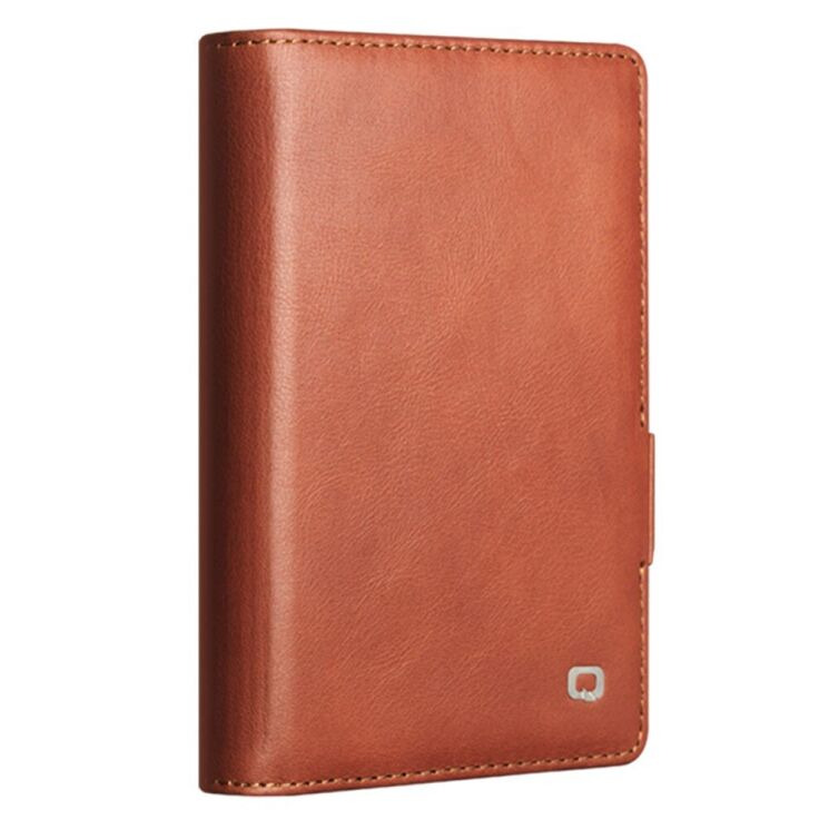 Кожаный чехол QIALINO Classic Case (FF) для Samsung Galaxy Fold 8 - Light Brown: фото 4 из 11