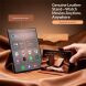 Кожаный чехол QIALINO Classic Case (FF) для Samsung Galaxy Fold 8 - Dark Brown (424532DZ). Фото 11 из 11